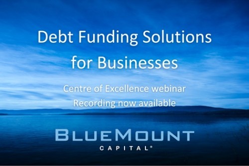 Webinar recording now available: Debt Funding Solutions for Businesses