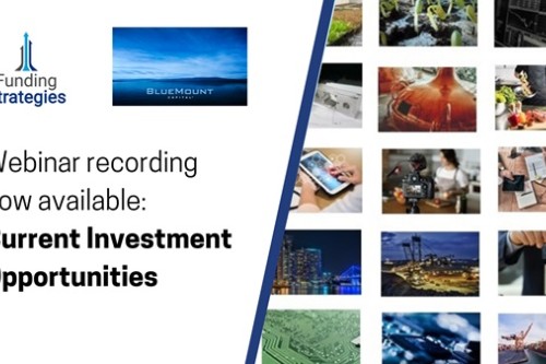 Webinar recording now available: Current Investment Opportunities