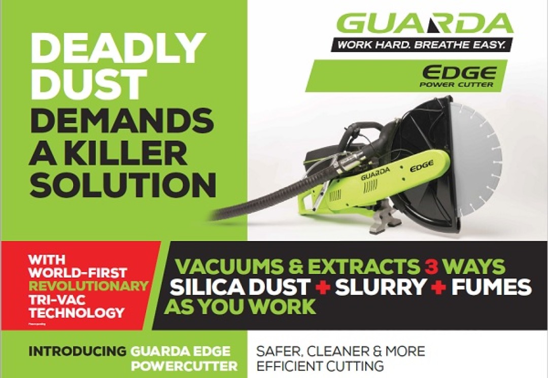 Edge Powercutter to be launched at upcoming World of Concrete Trade Show - Guarda